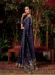 Picture of Resplendent Silk Navy Blue Saree