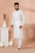 Picture of Fine Georgette White Kurtas