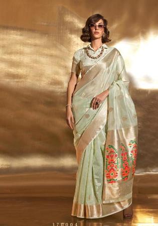 Picture of Elegant Silk Rosy Brown Saree