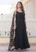 Picture of Graceful Georgette Black Readymade Gown