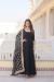 Picture of Graceful Georgette Black Readymade Gown