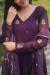 Picture of Lovely Georgette Purple Readymade Salwar Kameez