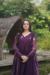 Picture of Lovely Georgette Purple Readymade Salwar Kameez