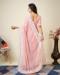 Picture of Statuesque Georgette Light Coral Saree