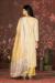 Picture of Fine Cotton Dark Khaki Straight Cut Salwar Kameez