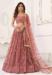 Picture of Taking Net Rosy Brown Lehenga Choli