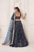 Picture of Radiant Net Navy Blue Lehenga Choli