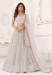 Picture of Statuesque Net Ghost White Lehenga Choli