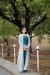 Picture of Pleasing Rayon Teal Readymade Gown