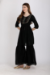 Picture of Graceful Georgette Black Readymade Salwar Kameez