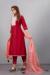 Picture of Resplendent Silk Maroon Readymade Salwar Kameez