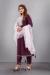 Picture of Pleasing Silk Dark Magenta Readymade Salwar Kameez