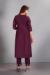 Picture of Pleasing Silk Dark Magenta Readymade Salwar Kameez