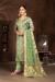 Picture of Cotton Dark Sea Green Straight Cut Salwar Kameez