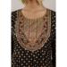 Picture of Rayon & Cotton Black Readymade Salwar Kameez