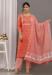 Picture of Rayon & Cotton Crimson Readymade Salwar Kameez