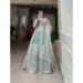 Picture of Radiant Net Cadet Blue Lehenga Choli