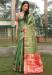 Picture of Sublime Organza Dark Khaki Saree