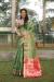 Picture of Sublime Organza Dark Khaki Saree