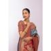 Picture of Well Formed Silk Light Slate Grey Saree