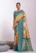 Picture of Elegant Silk Khaki Saree