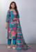 Picture of Radiant Silk Steel Blue Readymade Salwar Kameez