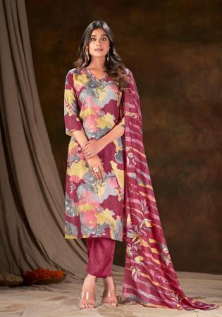 Picture of Graceful Silk Brown Readymade Salwar Kameez