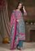 Picture of Excellent Silk Rosy Brown Readymade Salwar Kameez