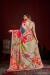 Picture of Statuesque Crepe & Silk Tan Saree