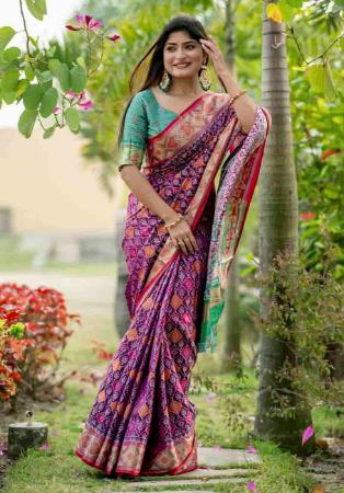 Picture of Radiant Silk Slate Grey Saree