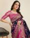 Picture of Bewitching Silk Midnight Blue Saree