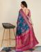 Picture of Comely Silk Teal Saree