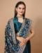 Picture of Ideal Silk Dark Slate Grey Saree