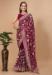 Picture of Lovely Silk Maroon Saree