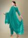 Picture of Radiant Cotton Dark Cyan Readymade Salwar Kameez