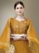 Picture of Cotton Dark Golden Rod Readymade Salwar Kameez