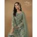 Picture of Net Dark Slate Grey Straight Cut Salwar Kameez