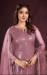 Picture of Appealing Net Rosy Brown Straight Cut Salwar Kameez