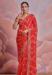 Picture of Taking Georgette Fire Brick Saree