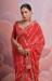 Picture of Taking Georgette Fire Brick Saree