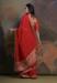 Picture of Beauteous Georgette Crimson Saree