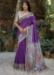 Picture of Fine Silk Purple Saree