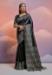 Picture of Beauteous Silk Black Saree