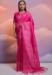 Picture of Fine Silk Medium Violet Red Saree