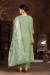 Picture of Organza Dark Sea Green Straight Cut Salwar Kameez