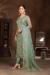 Picture of Organza Dark Sea Green Straight Cut Salwar Kameez