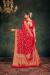 Picture of Fine Georgette Crimson Saree