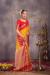 Picture of Exquisite Georgette Dark Orange Saree