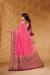 Picture of Good Looking Georgette Deep Pink Saree