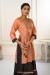 Picture of Well Formed Cotton Light Salmon Kurtis & Tunic